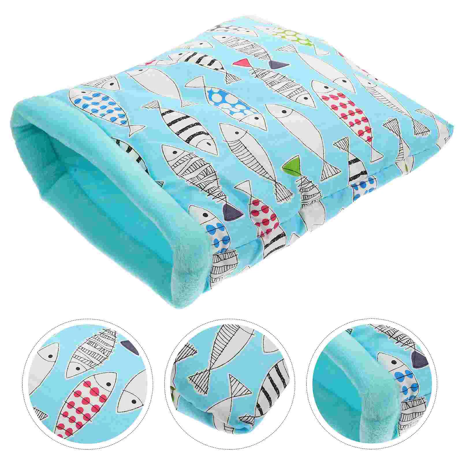 

Portable Winter Small Hamster Warm Hamster Warm Bed Guinea Bed for Decorate Small Pets