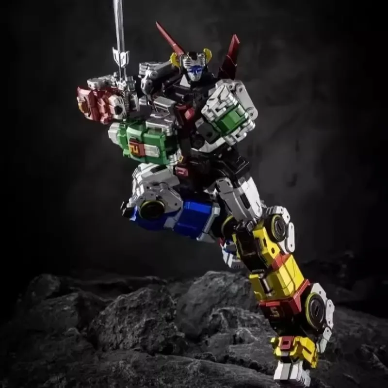 Фото В наличии, MICRO COSMOS MC-01S ELVIS Voltron Metal Spray Paint Edition, фигурка Бога Войны. №3