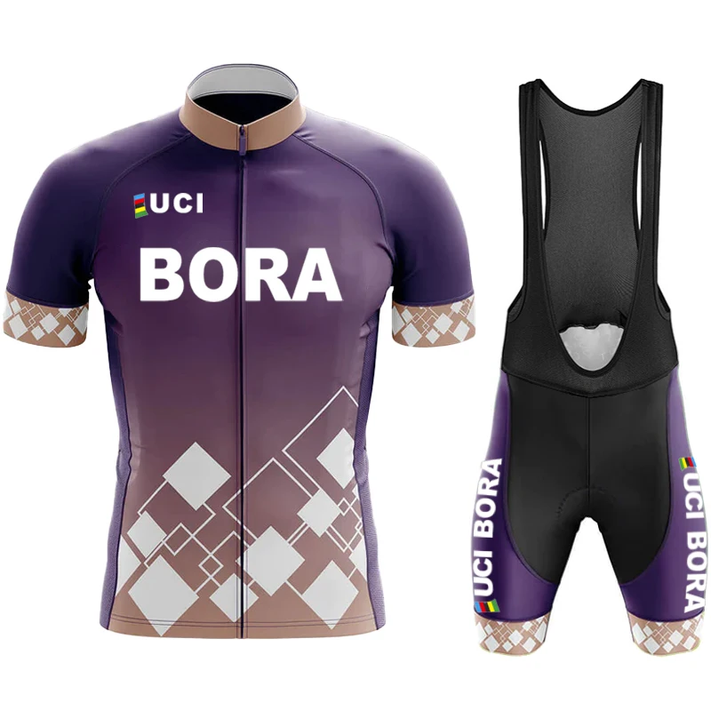 

Bycicle Cycling Clothing Man Laser Cut Bib UCI BORA Shorts Bicycle Uniform Men's 2023 Pants Mtb Jersey Summer Set Clothes Outfit