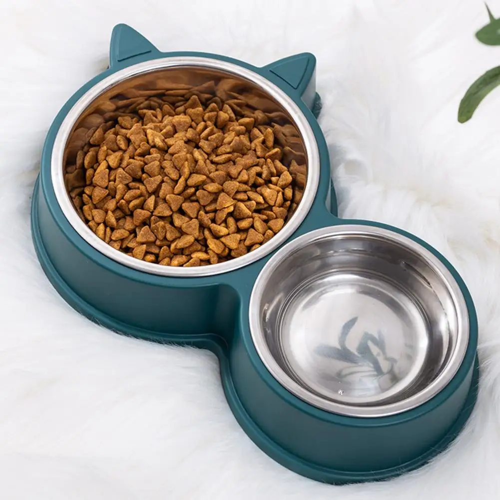 

Reusable Durable Cat Dog Water Drinking Bowls Healthy Pet Bowl High Capacity for Indoor