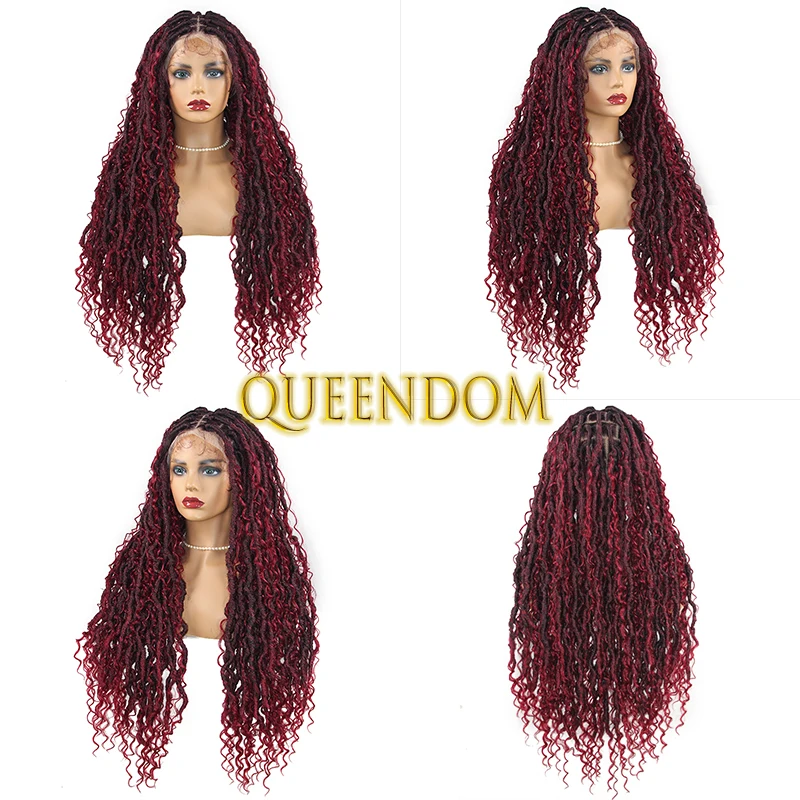 Рисунок 3 - Плетеный полноразмерный парик с коробкой