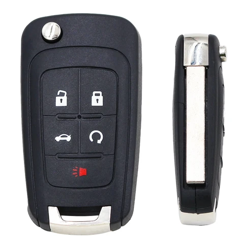 YOUBBA 2/3/4/5 кнопочный флип-чехол для дистанционного ключа для Chevrolet Cruze, Epica, Lova, Camaro, Impala, чехол для Hyundai с лезвием HU100
