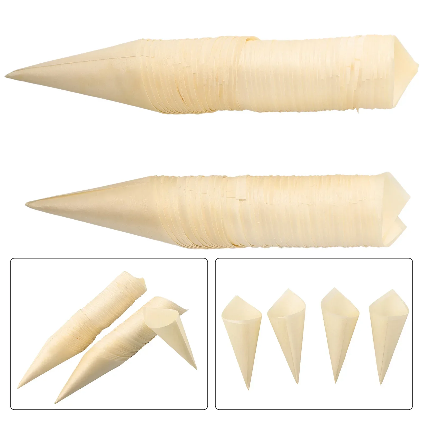 Расширяемые чашки для льда Конусообразные вечеринки Очаровательный дизайн