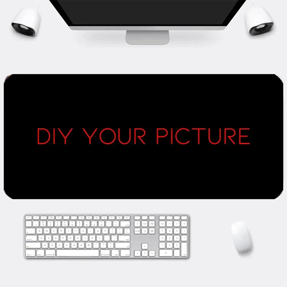 16 размеров DIY Индивидуальный игровой большой коврик для мыши клавиатура