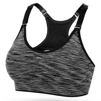 women yoga underwear padded crop tops underwear gym top yoga sport bra breathable fitness running vest yoga bras sports type