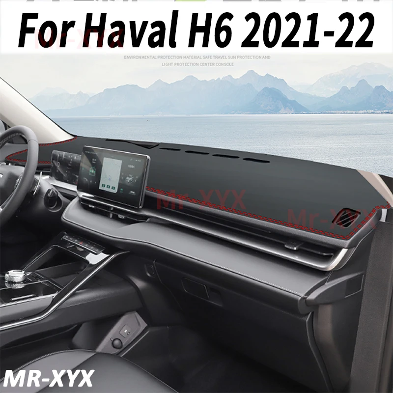 

For Haval 3rd gen H6 2021 2022 Car Dashboard Cover Mat Sun Shade Pad Carpet Mat Anti-UV Accessories Protective MATS