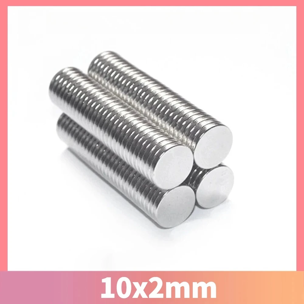 

Круглый мощный магнит 10x2 мм