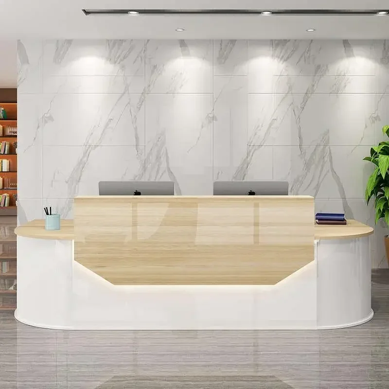 Черные минималистичные стойки регистрации Многофункциональная стойка