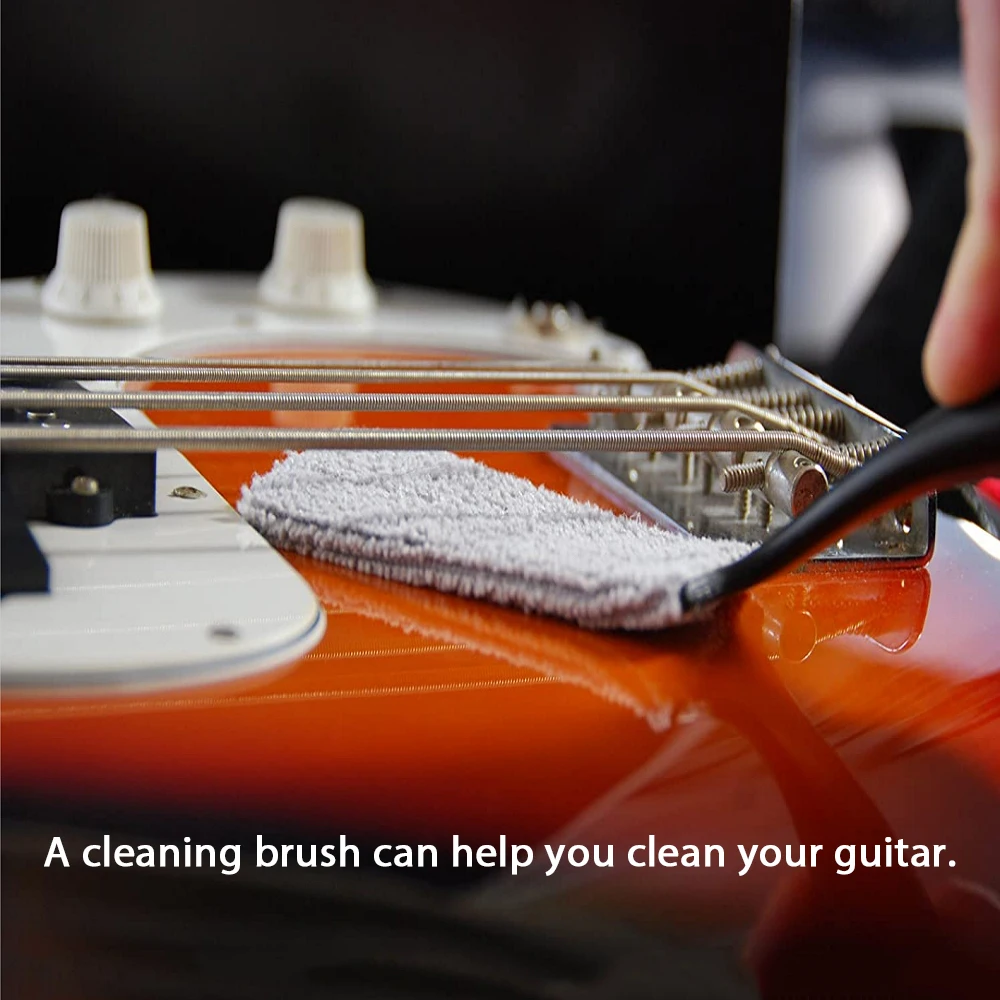 Набор инструментов для ухода за гитарой 15 шт. с чистящей щеткой аксессуары гитары