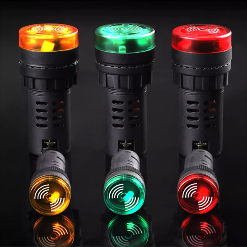 Фонарь с зуммером 16 мм 22 фонарь неисправностью непрерывным звуковым сигналом