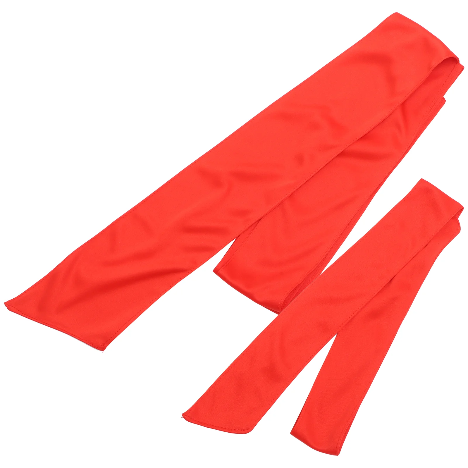 

Pirate Costume Accessories Bandana Waistband Red Belt Women Dress Pretend Play Cover