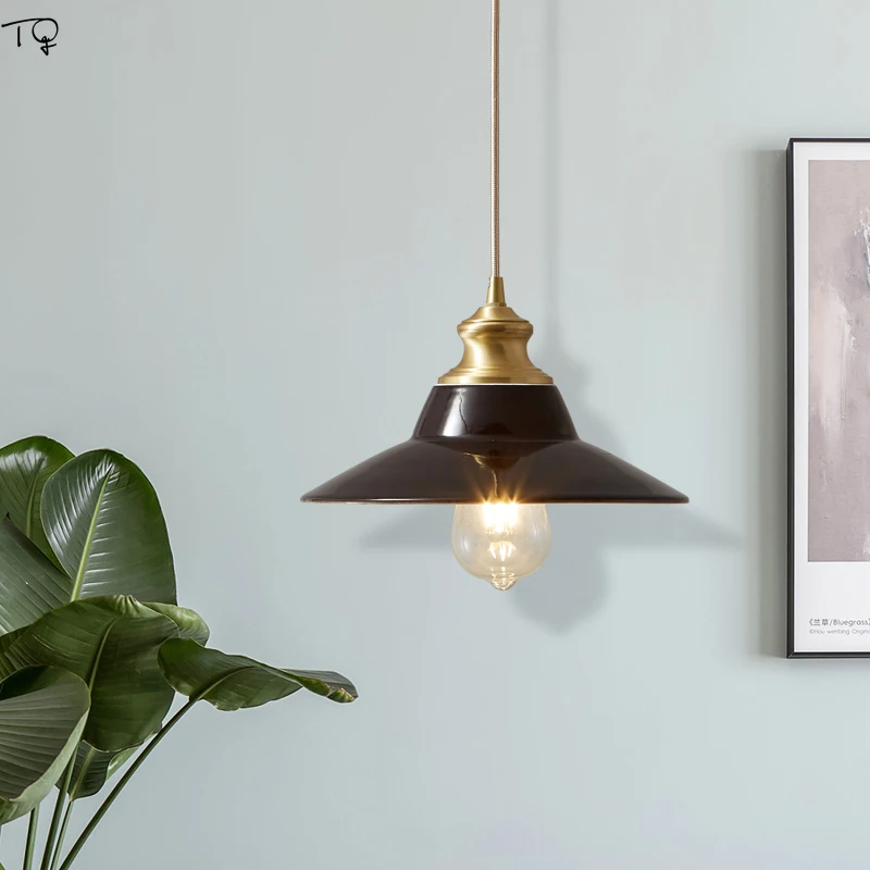 

ЯПОНСКИЕ ВИНТАЖНЫЕ подвесные светильники из медной керамики в стиле индастриал