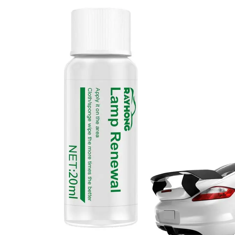 

Headlight Repair Polish Auto Headlamp Cleaning Liquid Scratch Restoring Protection Removeing Yellowing Scratches Oxidation