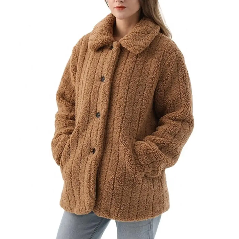 Women's Fur Coat Luxury Soft Pure Color Fur Fluffy Warm Jackets  Real Fur Coat Simple Designer Pure Color Winter Women's Coat