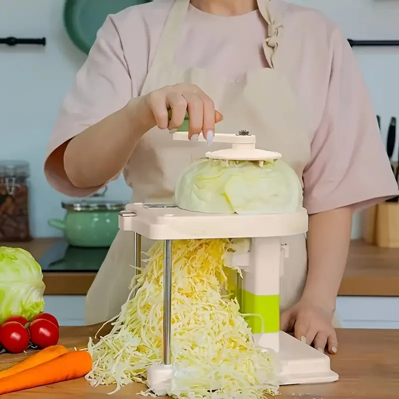 Cabbage Graters Vegetable Cutter Home Hand-Cranked Shredder Slicer Manual Lettuce Shraded Knife Sauerkraut Kitchen Tool