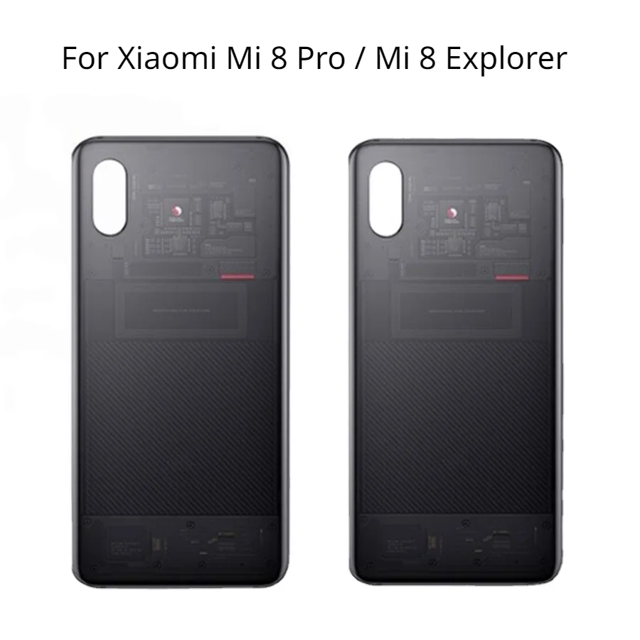Задняя крышка батарейного отсека для Xiaomi Mi 8 Explorer mi8 pro