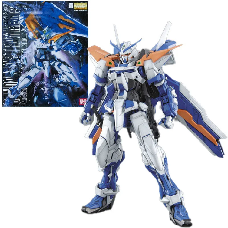 

Original Bandai MG 1/100 Mobile Suit Gundam Astray BLUE Anime Figure Model Collecile Action Toys Gifts