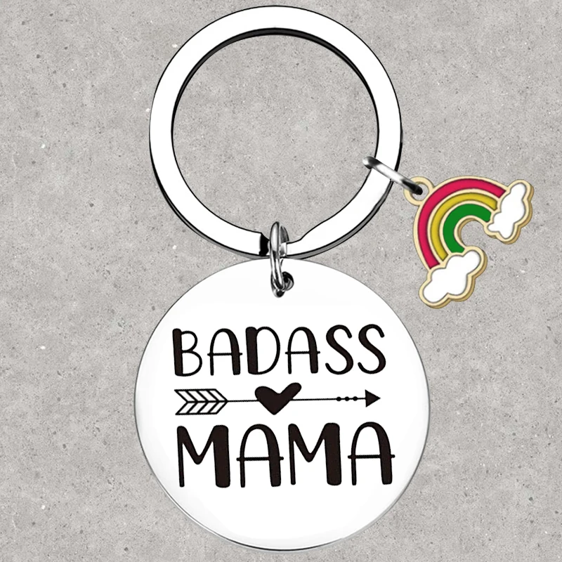 Hot Best Mom Ever gift Keychain Mom Christmas Gift Key Rings Mother birthday Gifts gift