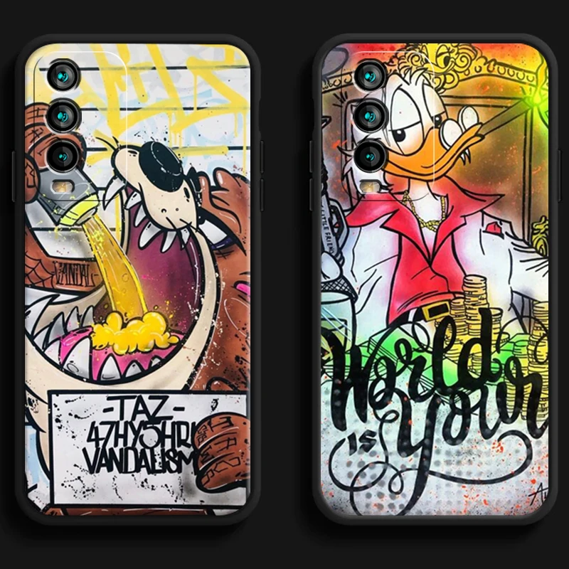 

Disney Cartoon Phone Cases For Xiaomi Redmi 9 9A 9T 8A 8 2021 7 8 Pro Note 8 9 Note 9T Carcasa Coque Soft TPU