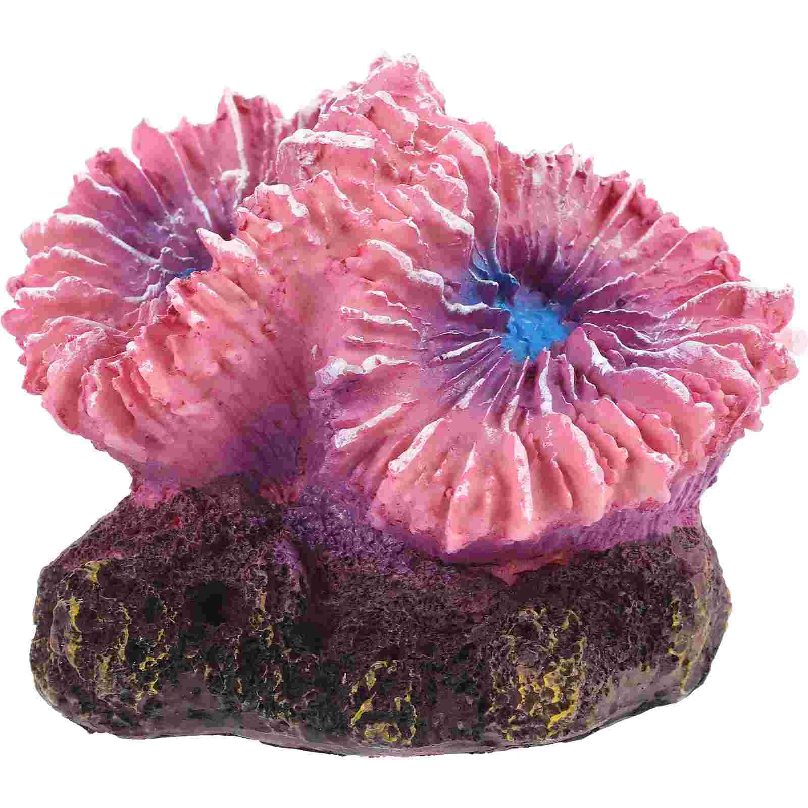 

Simulated Coral Landscaping Reef Decor Ornaments Aquarium For Home Accessories Fish Tank Supplies Resin Fake Decoration The