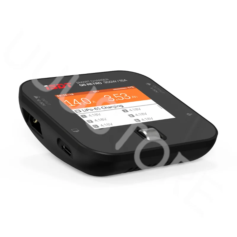 ISDT Q6 Ретро 350 Вт 16 А DC Lipo Балансное зарядное устройство Разрядник для цифровой