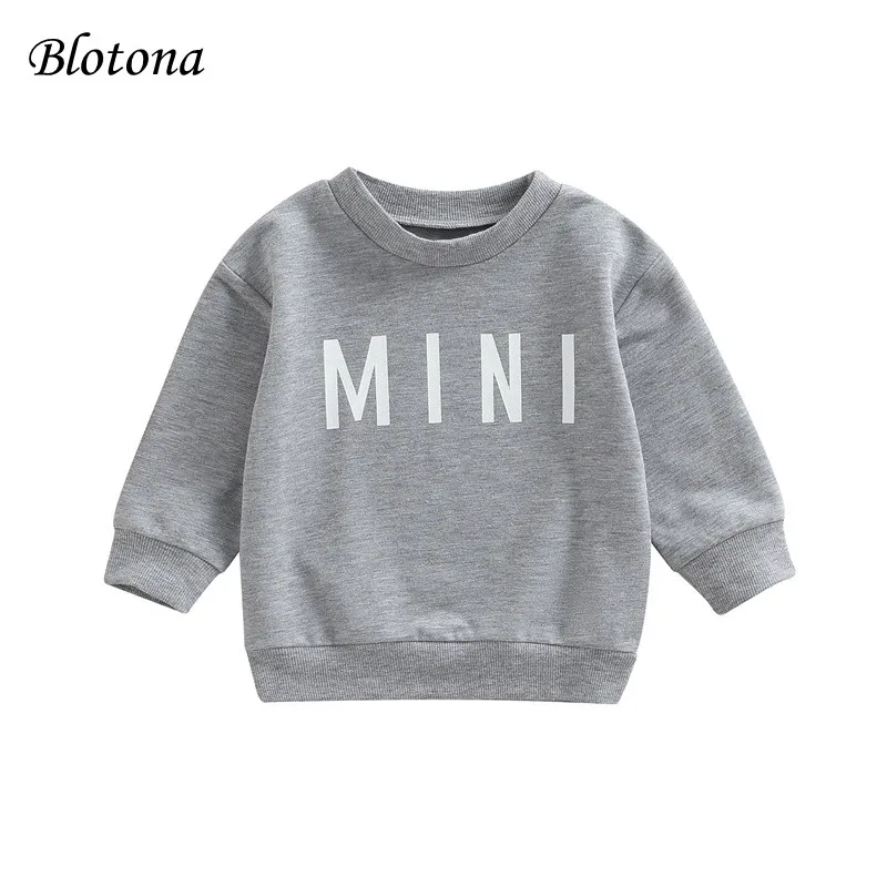 

Детский пуловер с длинным рукавом и круглым вырезом, на весну/осень