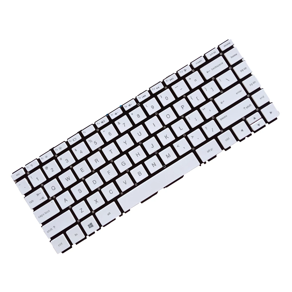 

Keyboard Toetsenbord Clear Spacing Accessory Replacing Part Key Board Smooth Surface Replacement for HP Pavilion 14-BS