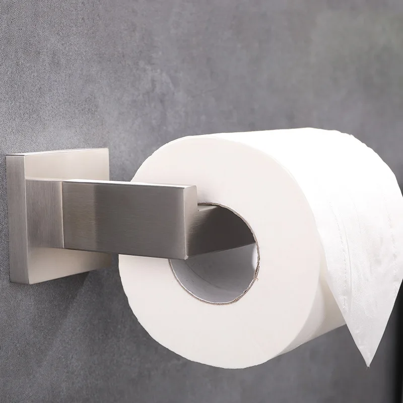 

Stainless Steel Toilet Paper Roll Holder Toilet Paper Holder for Bathroom Wc Accessories Toilet Paper Dispenser Tissue Hanger