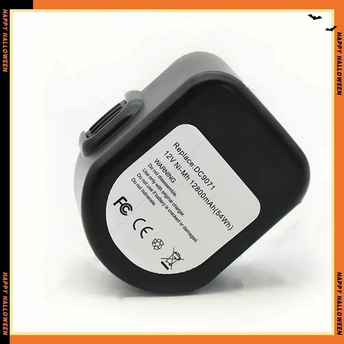 Фото Аккумулятор NI-NH 12В, 12800мАч для инструментов Dewalt DE9074 DC9071 DE9037 DE907 DE9075 DW9071 DW9072 DW9074 DC727 DC756 DC980 D №3