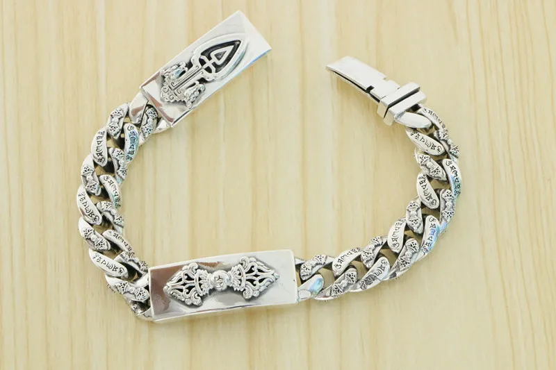 Мужской браслет из серебра S925 пробы с оригинальным дизайном китайский шикарный