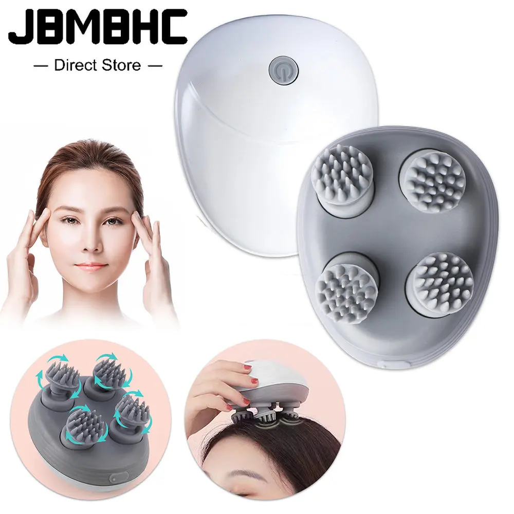 

Электрический массажер для головы, уход за здоровьем, антистресс, расслабляющий массажер для тела, глубокая салфетка, беспроводной массажер для кожи головы, предотвращает выпадение волос, снимает