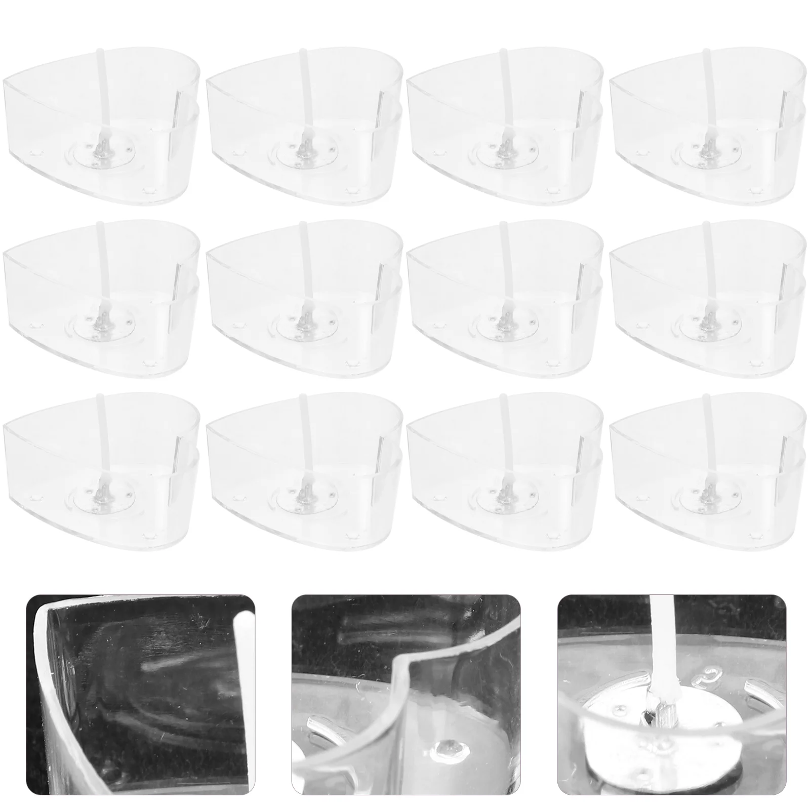 

Diy Cup Making Cups Holder Candlewicks Supplies Containers Wax Wicks Molds Handmade Clear Heart Container Casting Replacement