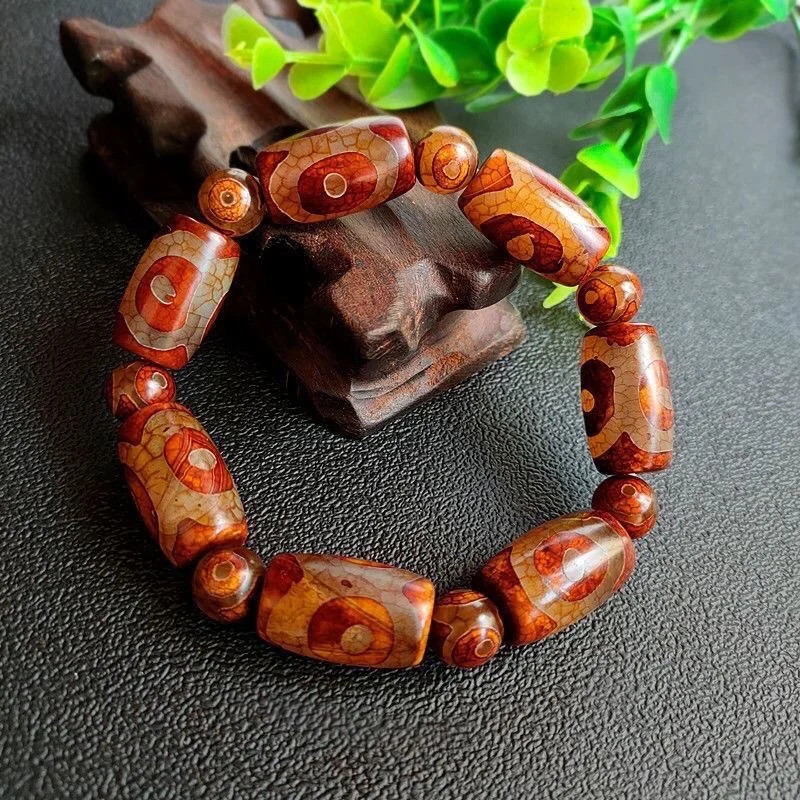 Натуральный Тибет аутентичный три девять глаз Ранняя Мужская литература и игра