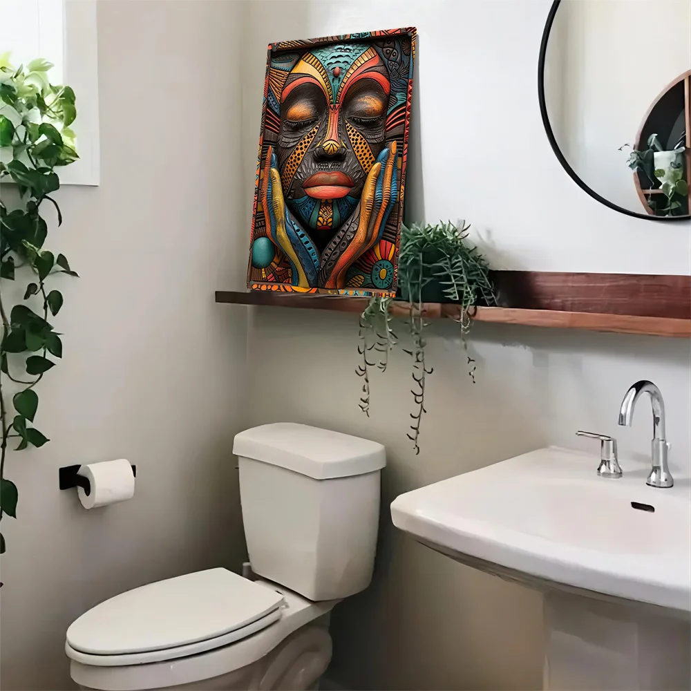 Яркие произведения искусства африканской культуры