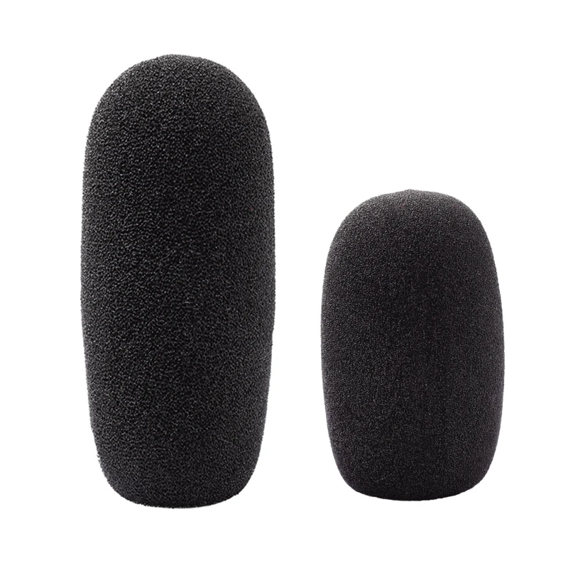 

2023 New Microphone Windscreen Foam Cover,WS-1036,Sponge windshield 10mm opening and 36mm inner length suit for David Clark