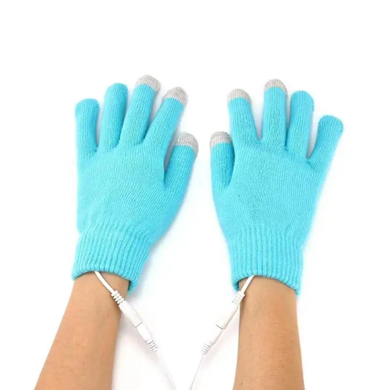 

USB Heated Gloves Warm Laptop Gloves 5V Heated USB Winter Warm Laptop Mittens Warm Glove For Cold Weather