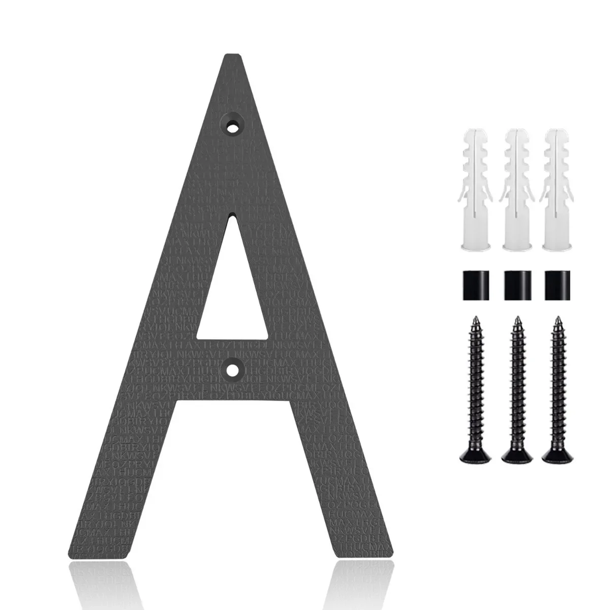 10-дюймовые арабские цифры и английские иероглифы 3D акриловый материал сделай сам