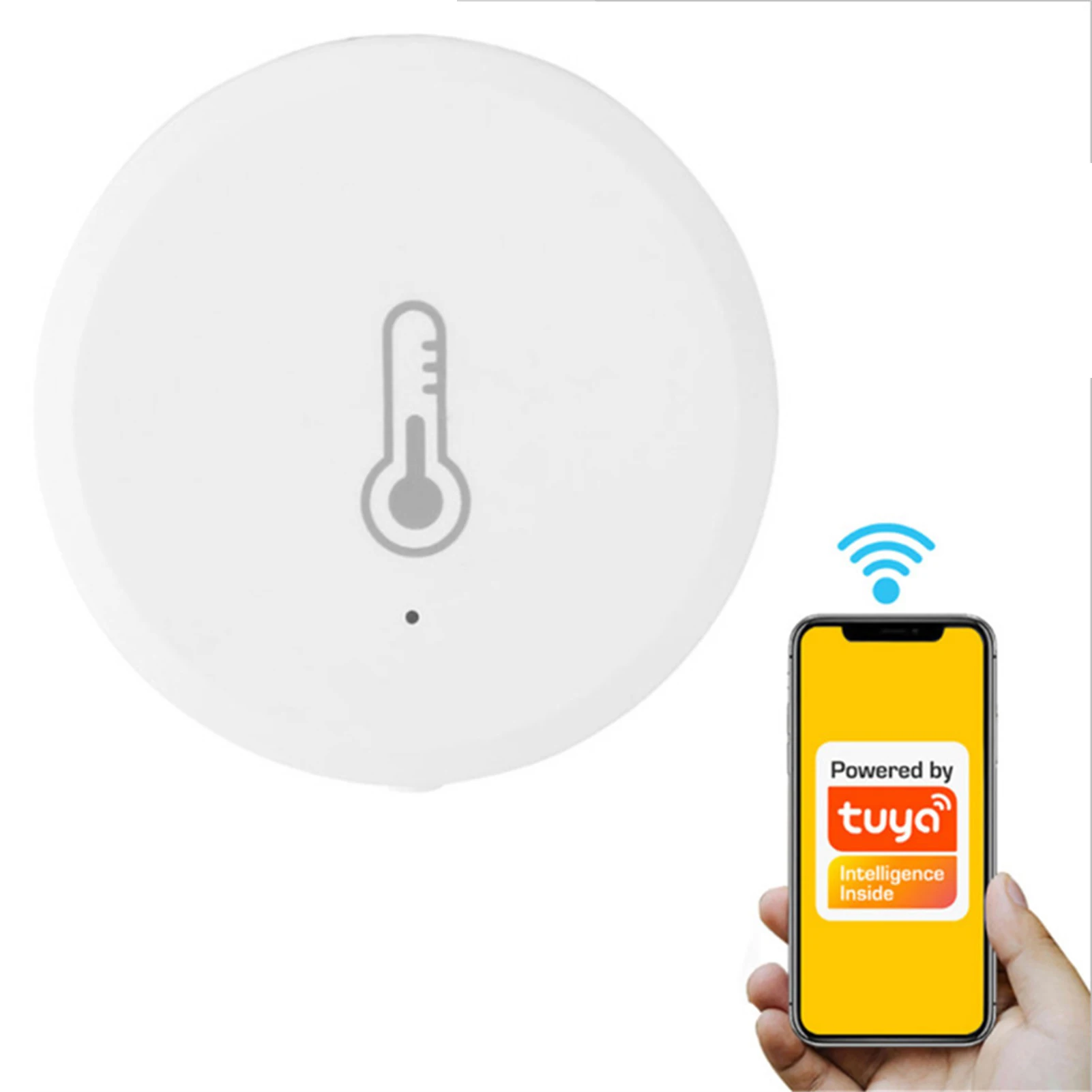 

Беспроводной умный термометр Tuya ZigBee, гигрометр с точностью измерения температуры и влажности