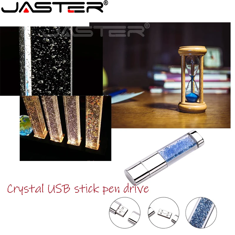 USB-флеш-накопитель JASTER в металлическом и прозрачном корпусе 16-128 ГБ | Компьютеры