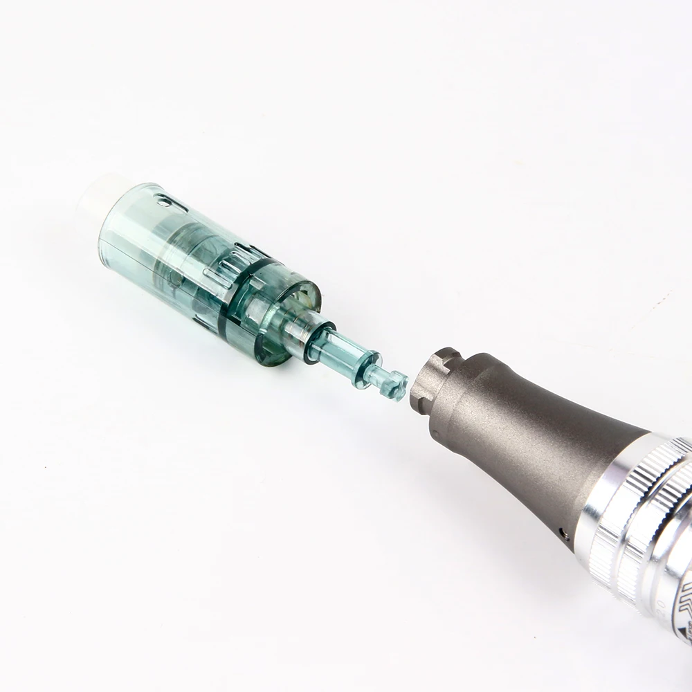 

10PCS Tattoo Bayonet Needle Cartridges For Derma Pen Ultima M8 MTS Microneedling Kit 16 24 36 Nano Microneedle Tip Replaceable