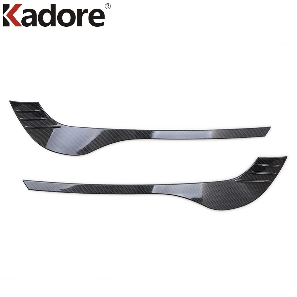Накладки на фары для передних противотуманных фар Mazda CX-5 CX5 CX8 2017-2019 2020 2021 KF из хромированной стали для защиты автомобиля.