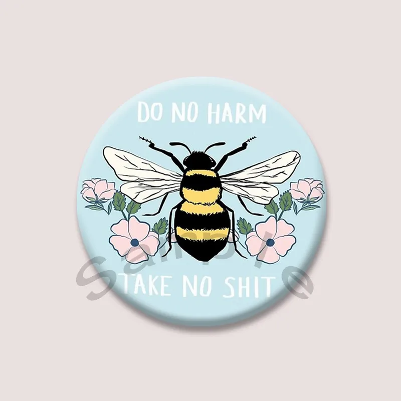 Забавный значок со смайликом и черепом жесть круглые броши на застежке рюкзаке