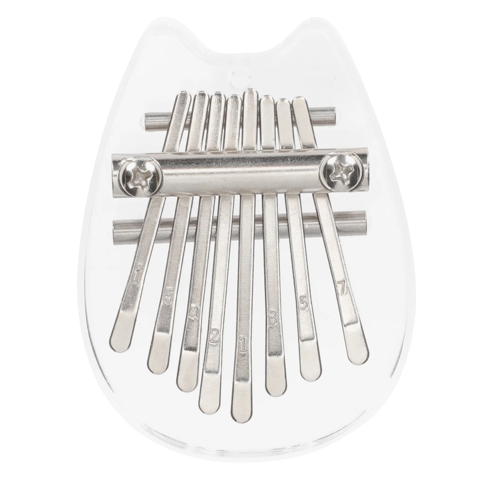 

Crystal Practical Kalimba Thumb Piano 8-key Thumb Musical Instrument for Kids