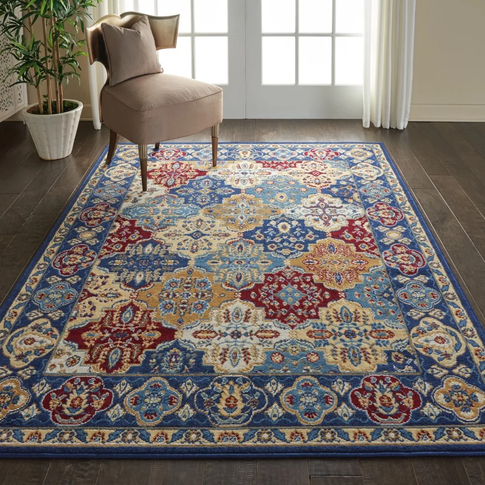 

Grafix Persian Multicolor 5'3" x 7'3" Area Rug, (5x7)