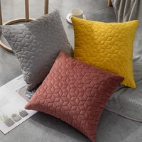 45x45cm solid color velvet cushion cover soft warm decorative pillow case nordic hug throw cushion covers home decor