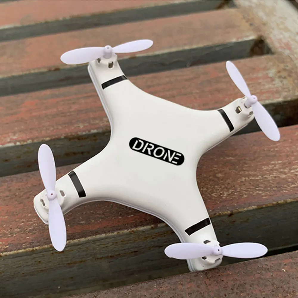 

Ultra Mini Remote Control Airplane LED Pocket Drone 2.4G Quadcopter Headless Mode One-Button Return Children Smart Toys Outdoors