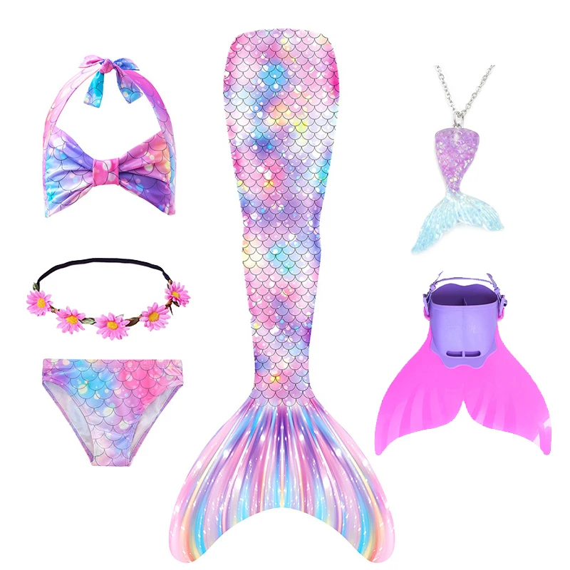 Летний женский костюм Русалочки с моноластом на Хэллоуин платье принцессы