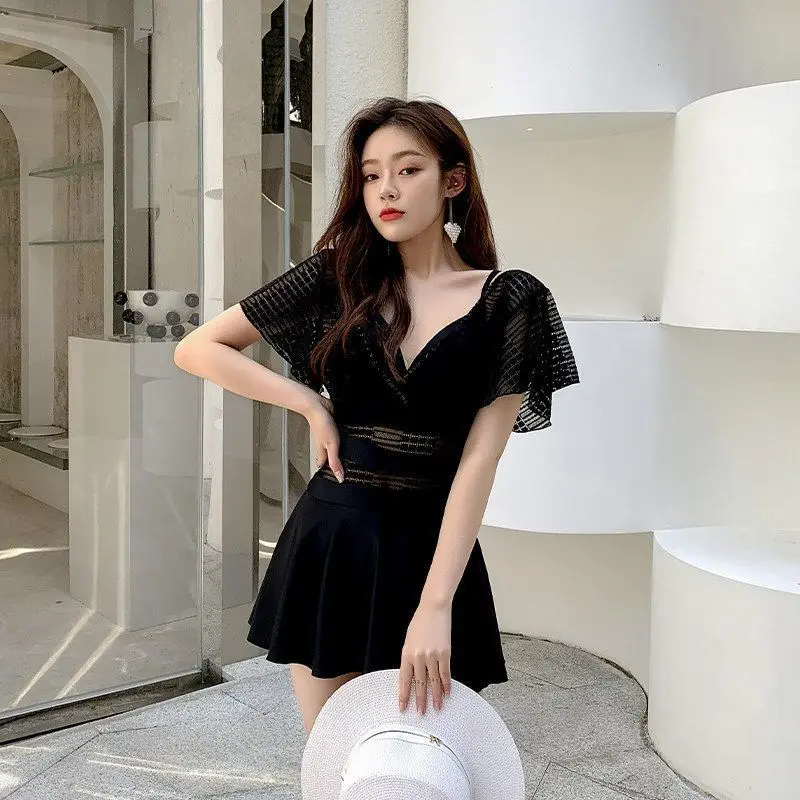 Новинка 2021 высококачественный купальник Женский консервативный слитный чехол