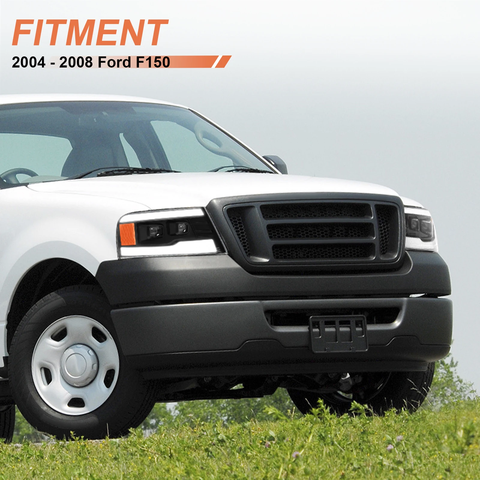 Фото Прямая продажа светодиодных фар 2004-2008 для Ford F150/2006-2008 Lincoln Mark LT системы автоматического освещения №4