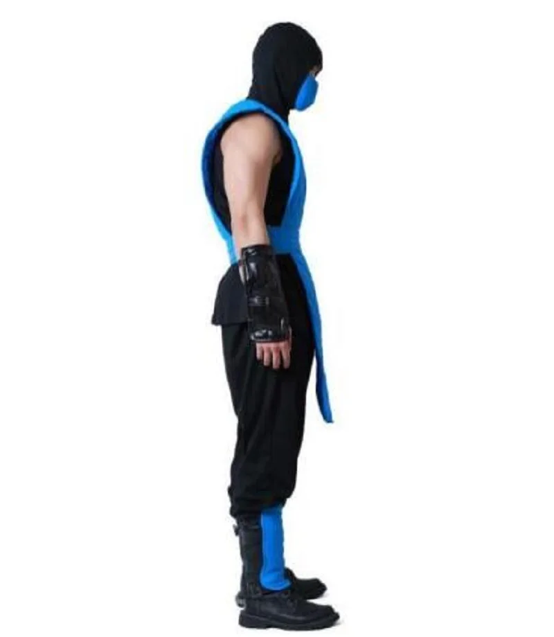 Костюм для косплея Mortal Kombat Absolute Zero может быть изготовлен на заказ взрослых мужчин